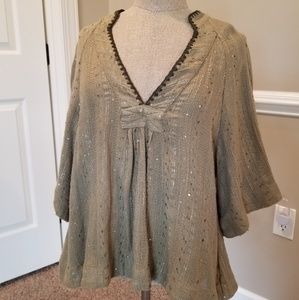 Free People embellished swing top